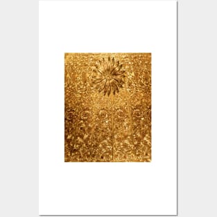 Golden Glamour Bling Bling Posters and Art